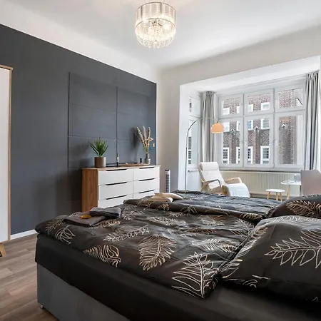 Ferienwohnung Chemnitz City 아파트 *